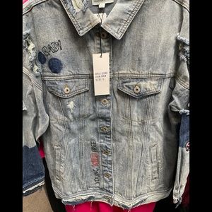 Dance  & Marvel jean jacket
